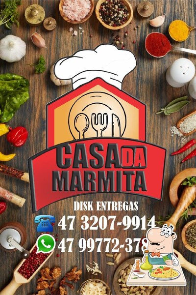 Comida em Casa da Marmita