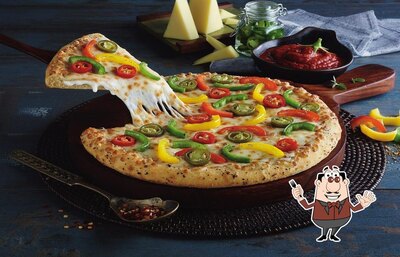 Food at Domino's Pizza