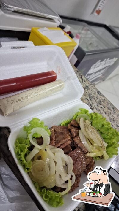 Comida em Naty Lanches