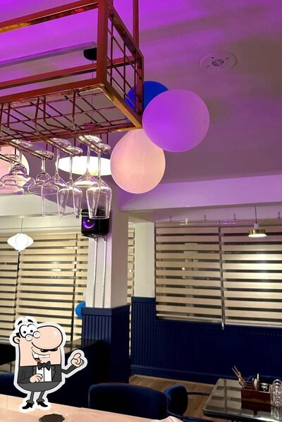 The interior of Maachen Restuarant