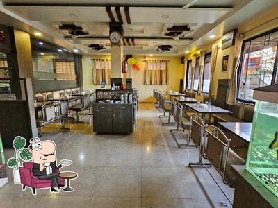 The interior of Shree Atithi Pure Veg