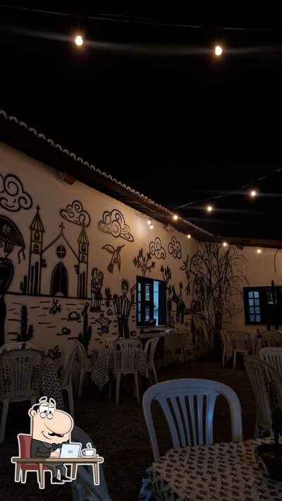 O interior do Cozinha De Anália