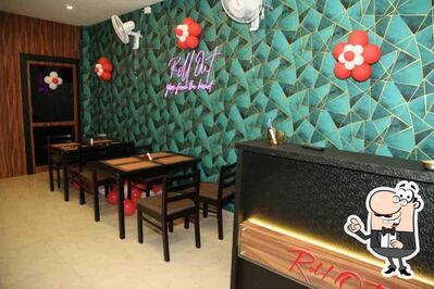 The interior of Roll Out Cafe