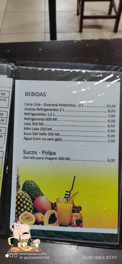 Comida em Pizzaria Sabor Local