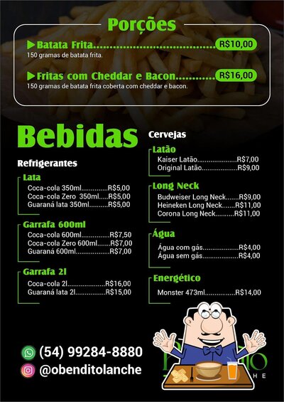Comida em Bendito Lanche