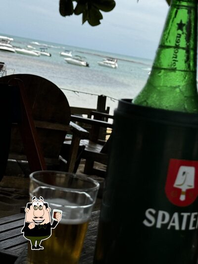 Quiosque Meu Peixinho offerece uma variedade de bebidas