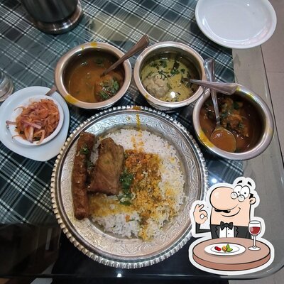 Food at Zoom restaurant