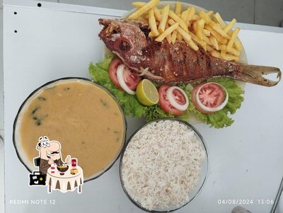 Comida em Atlântico bar, cabedelo
