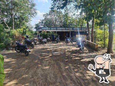 Enjoy the view at the outside area of Govind Dhaba