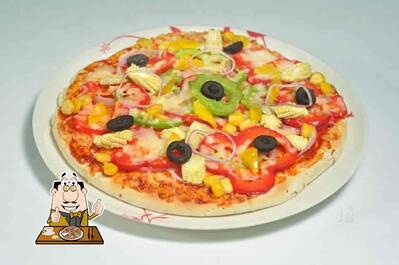 Pick pizza at Laziz Pizza