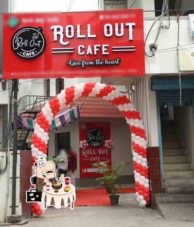 Meals at Roll Out Cafe