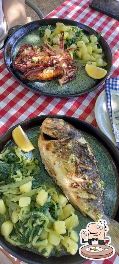 Platti al Bistro Delfin