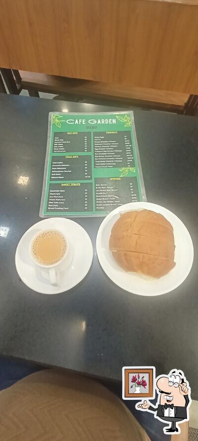 Check out how Cafe Garden looks inside