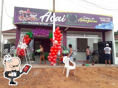Veja imagens do exterior do Açaí Sabor da Amazônia