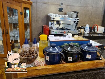 Comida em Coffee Prime Califórnia