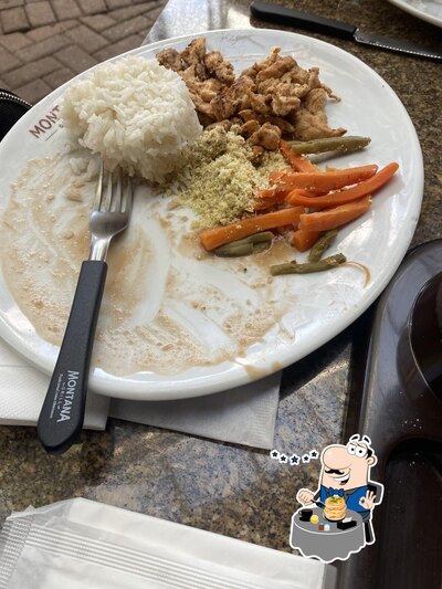 Comida em Montana Grill