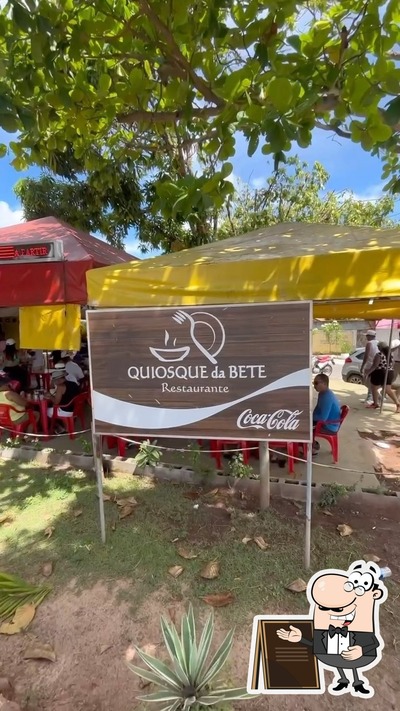 Desfrute da vista do exterior Quiosque Da Bete