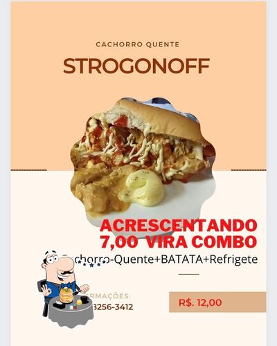 Comida em Titanic Lanches