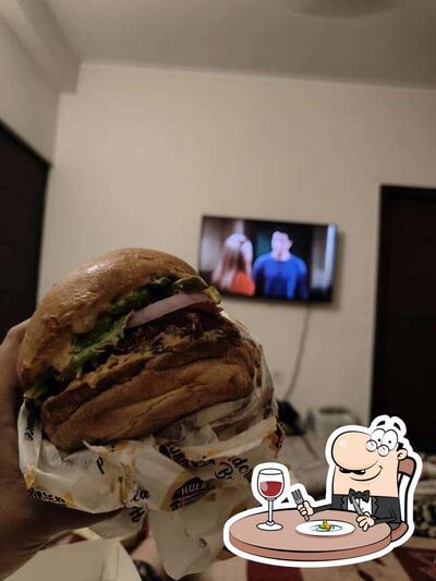 Food at Hulk's Burger