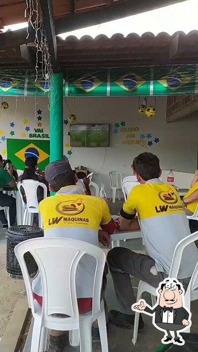 O interior do Bar e Restaurante Do Araújo