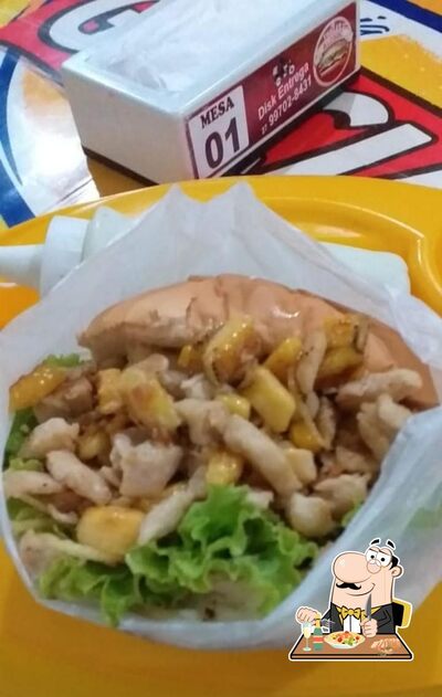 Comida em Rua do Lazer