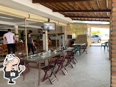 O interior do Churrascaria do Bom