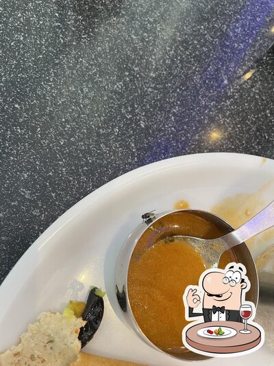 Food at Sri Raghavendra hotel