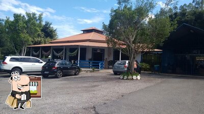 Você pode espairecer no exterior Restaurante Rei da Traira