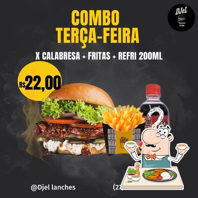 Comida em D'jell Lanches