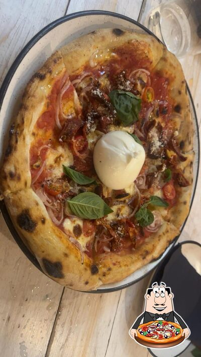 Pick various types of pizza