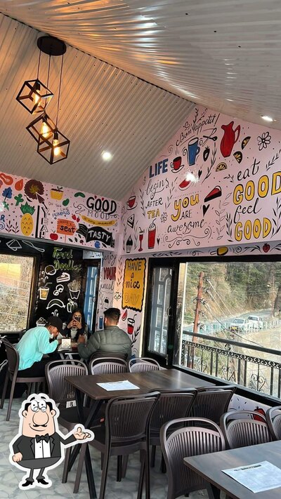 The interior of Celebrations Cafe