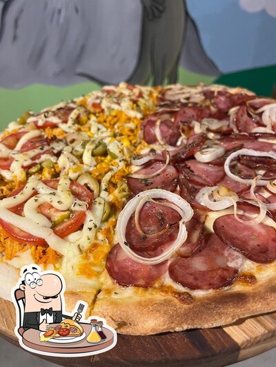 Peça pizza no Vila Pizzaria