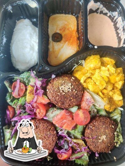 Meals at Cafe Arabia