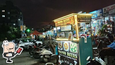 Check out how Momo bites looks outside