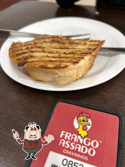 Comida em Frango Assado