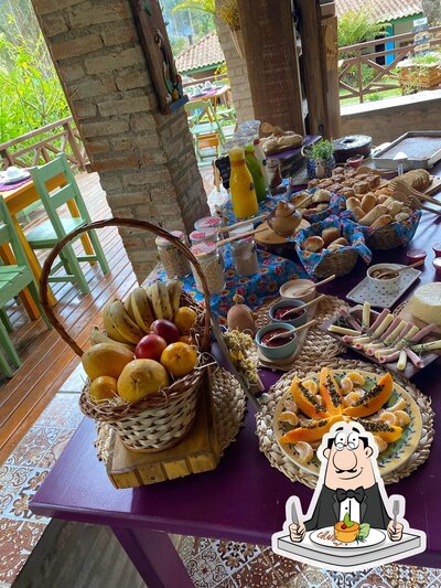 Comida em Chiquita Café