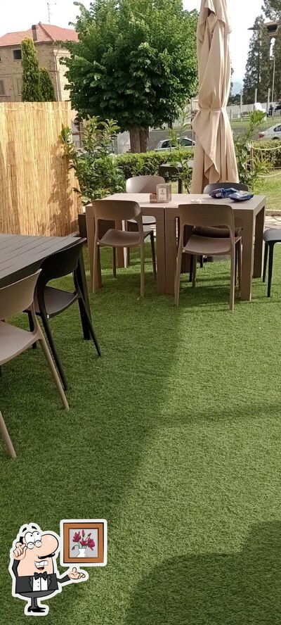 Gli interni di Bluma Cafè
