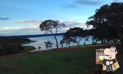Você pode espairecer no exterior Rancho da Diretoria