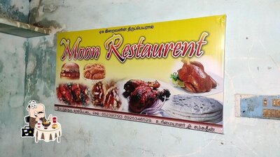 Food at Moon Restaurant