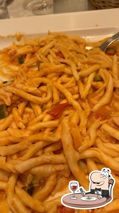 Cibo al Ristorante Bianca Scogliera