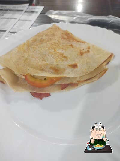 Comida em Crepe francês