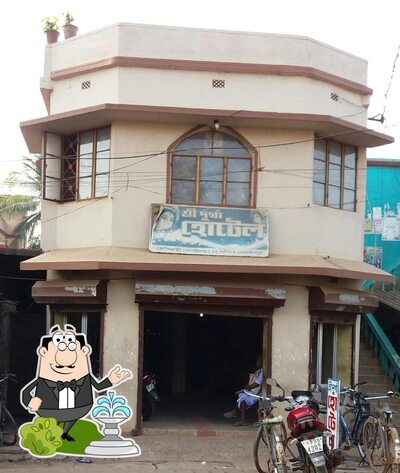 Take a look at the exterior of Sri Durga Hotel