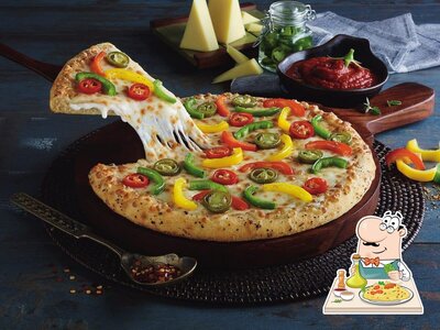 Food at Domino's Pizza