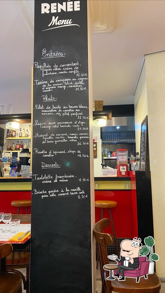 Chez Renée, Annecy - Menu du restaurant, prix et avis