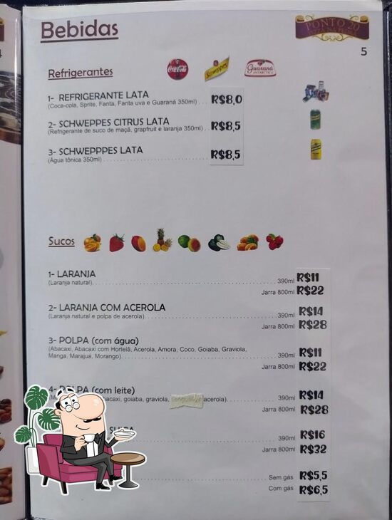 Pizzaria Ponto 20, Taiaçupeba - Menu do restaurante, preços e opiniões