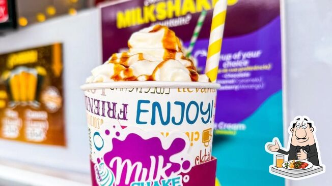 Menu em Milkshake Madeira, Funchal