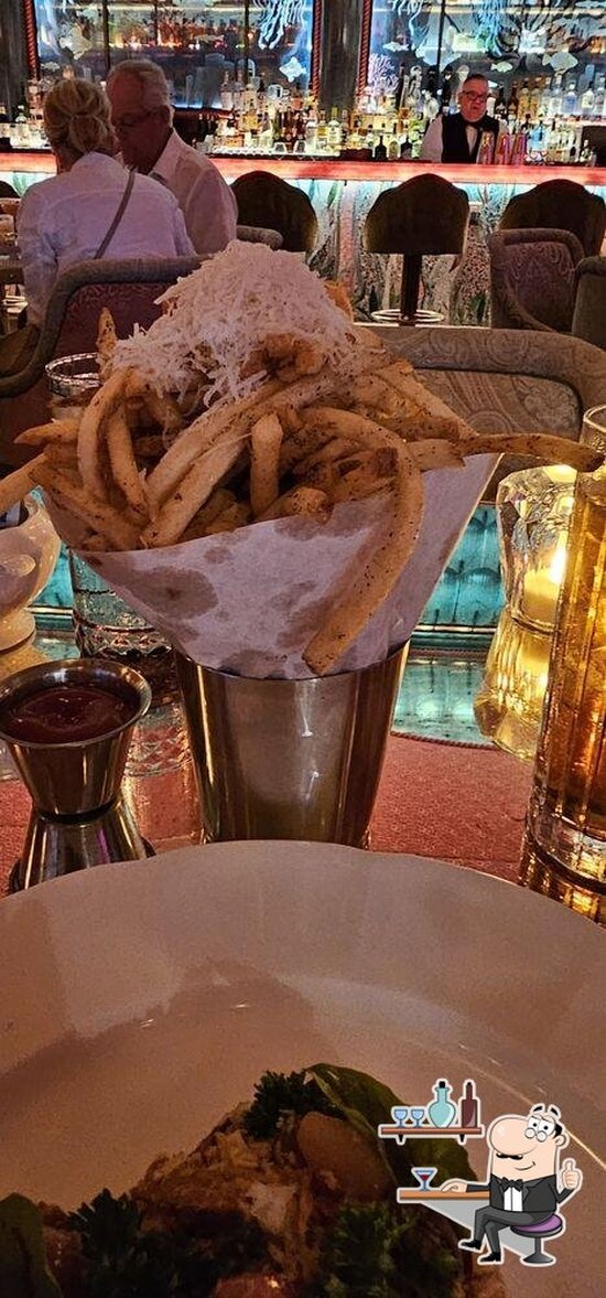 Menu at The Mayfair Supper Club, Las Vegas