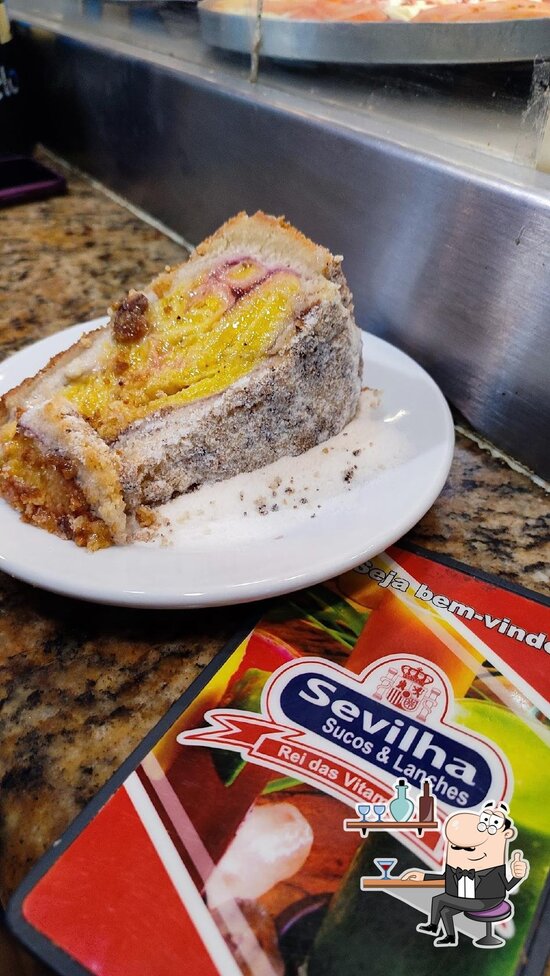Lanches Sevilha - O Rei das Vitaminas, Santos - Menu do restaurante ...
