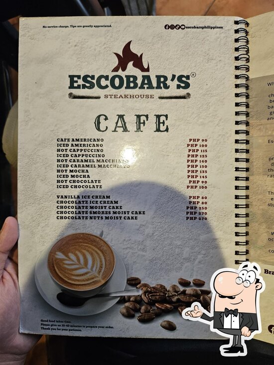 Escobar's Steakhouse, Quezon City, Quezon Avenue - Restaurant menu ...
