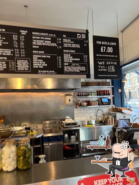 Fladda Fish & Chips, London - Restaurant menu, prices and reviews